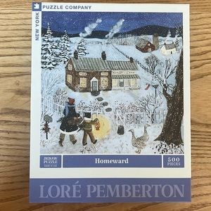 New York Puzzle Company Winter Puzzle